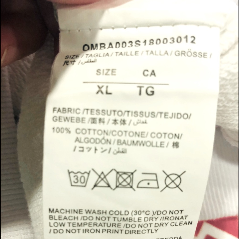 āSOLDāšHP x 2šOff-Whiteš„AUTH Graffiti Arrows Hoodieš„Official PBš„ - Picture 15 of 16